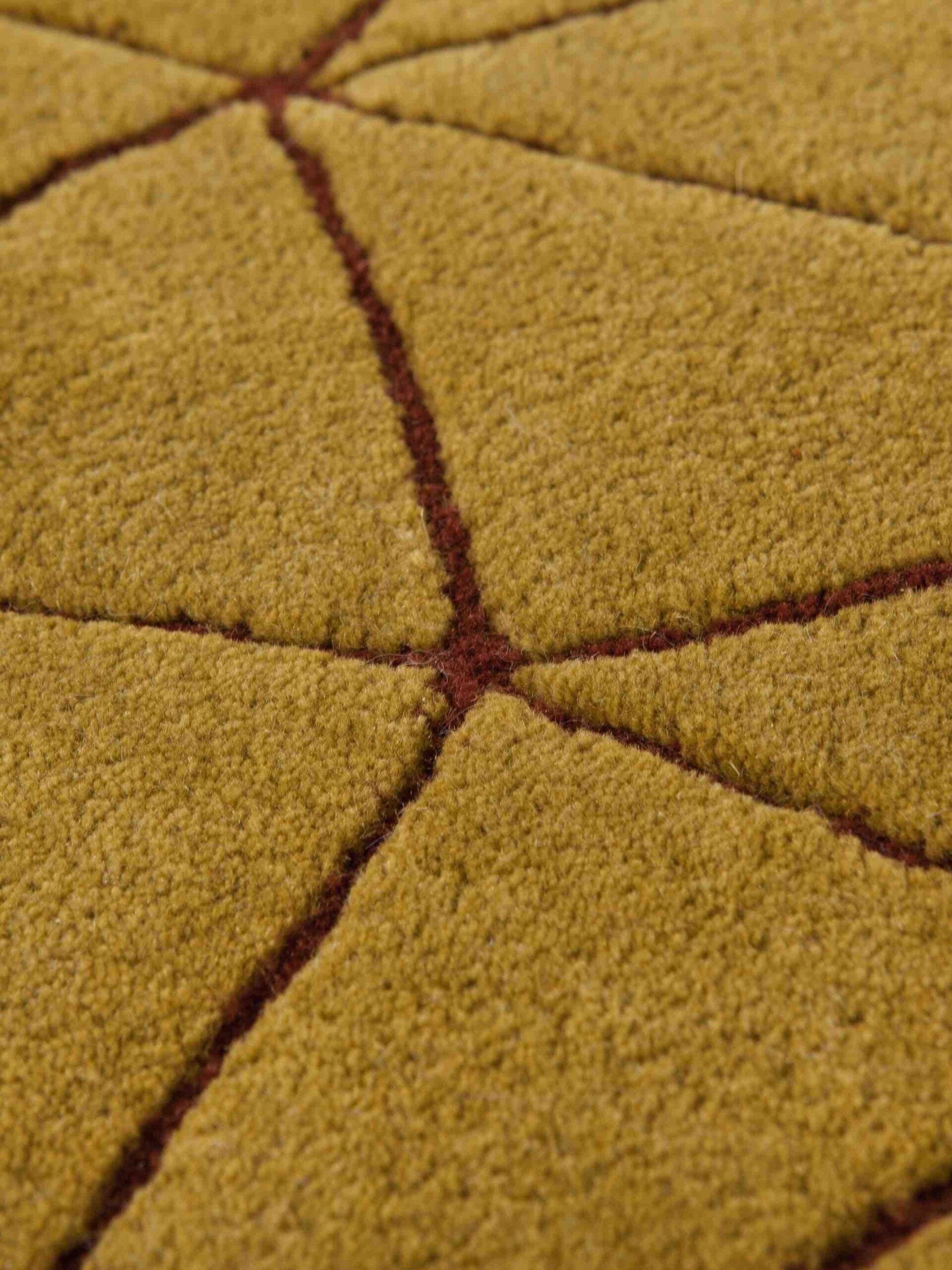 Honeycomb Facet Wool Rug