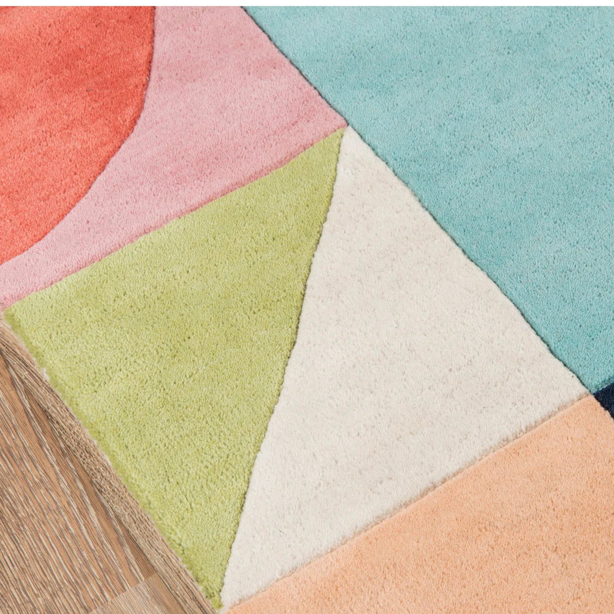 Playhouse Geometry Wool Rug