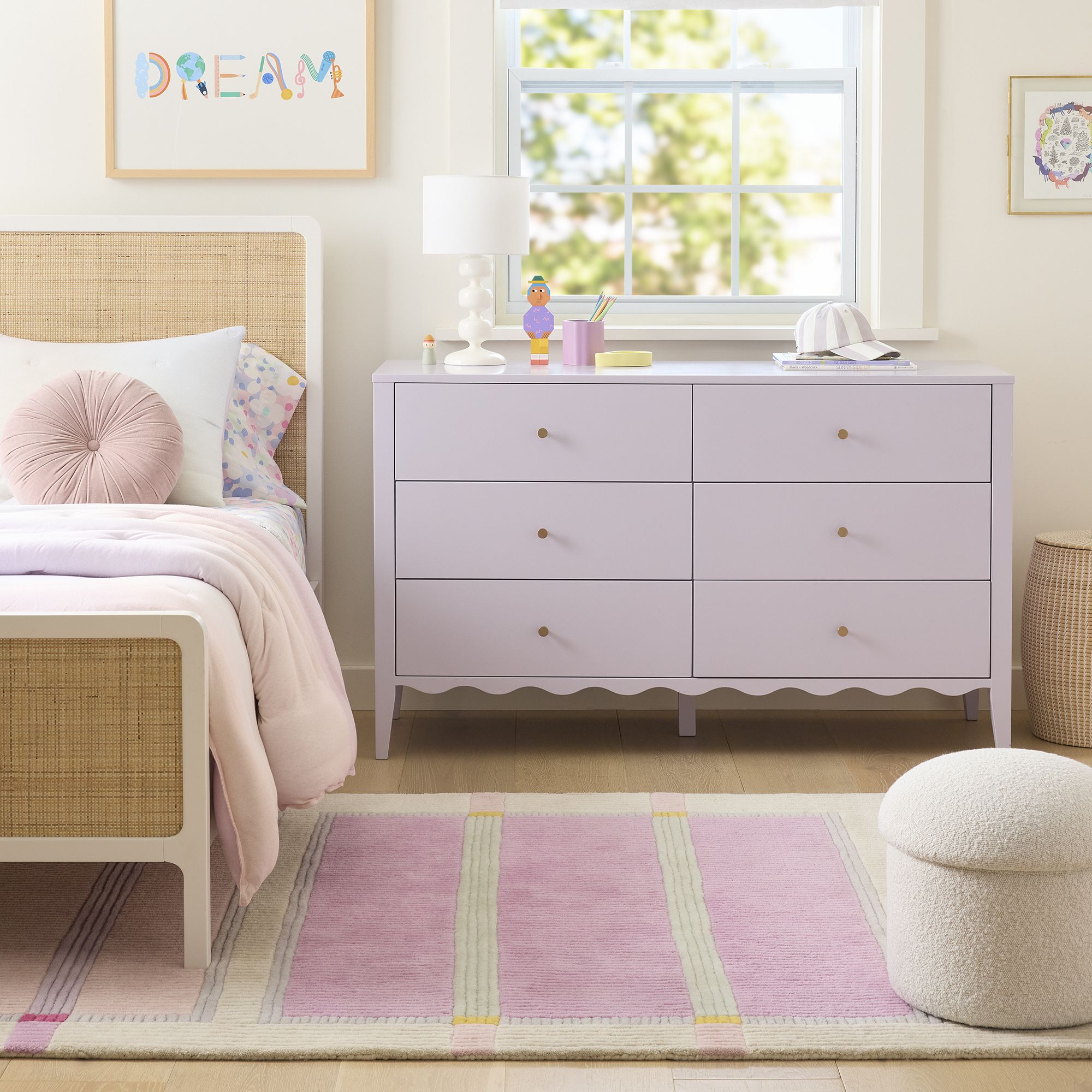 Candy Stripe Wool Rug