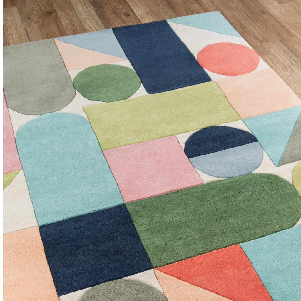 Playhouse Geometry Wool Rug