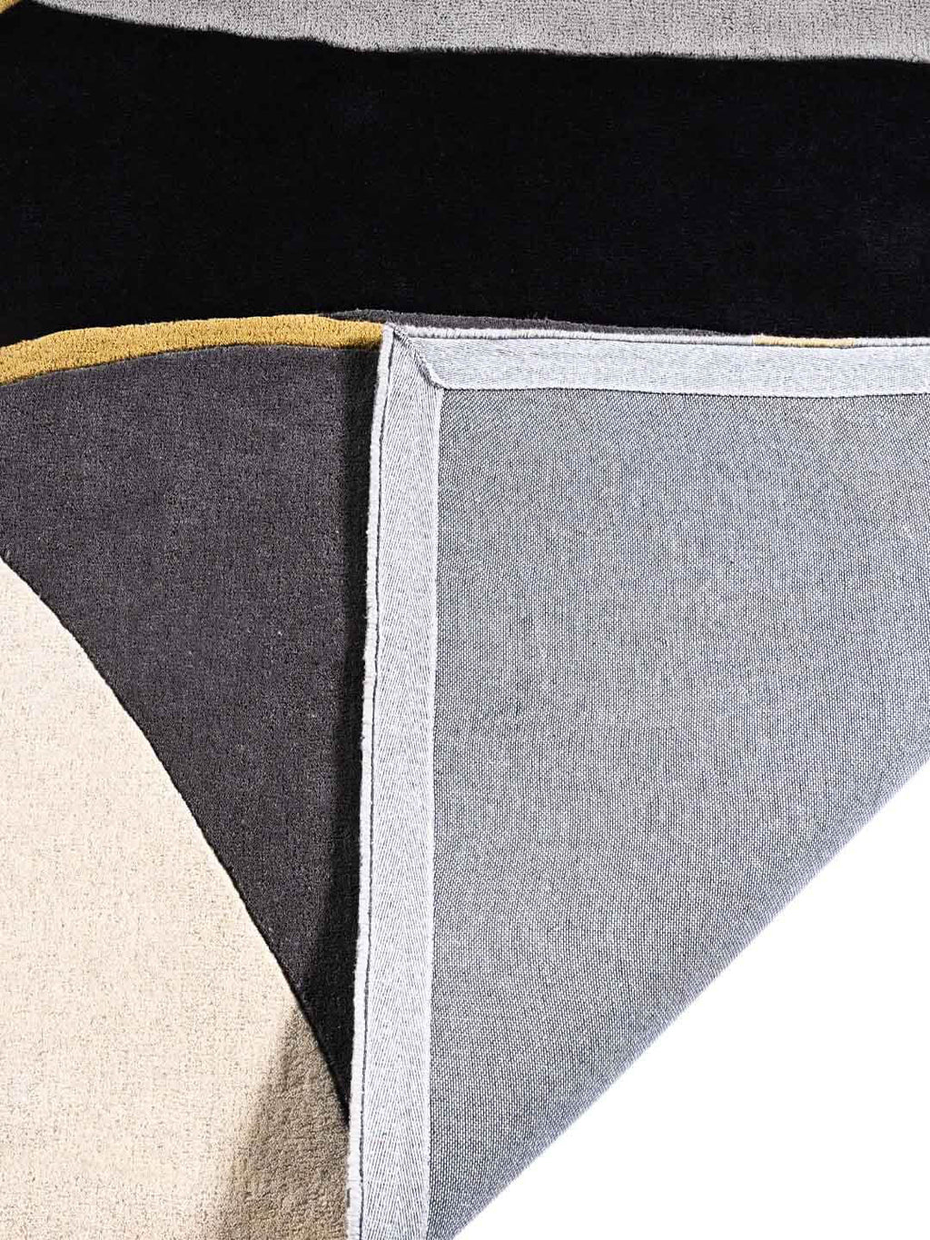 Sophisticated Multicolor Abstract Statement Rug