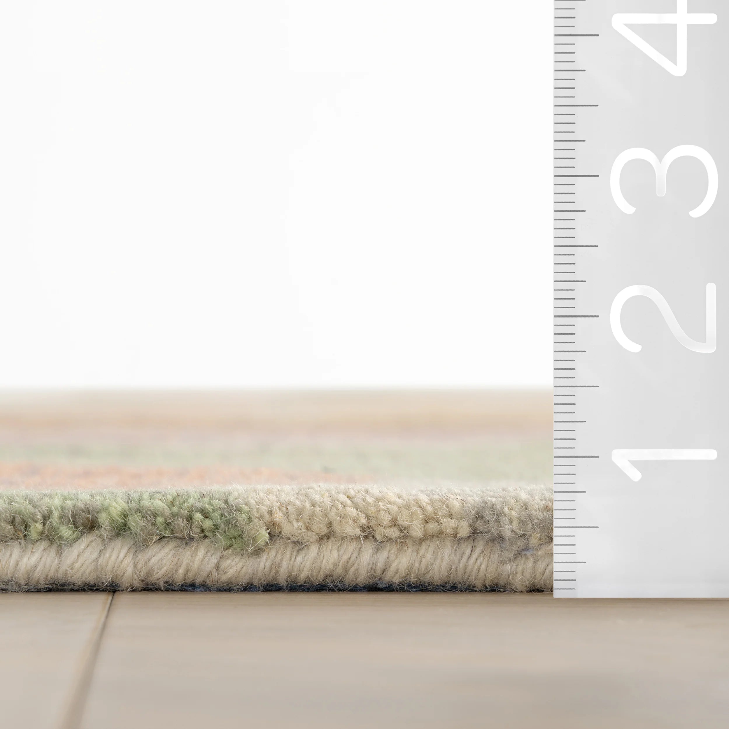 Multicolor Artisan Foliage Modern Rug