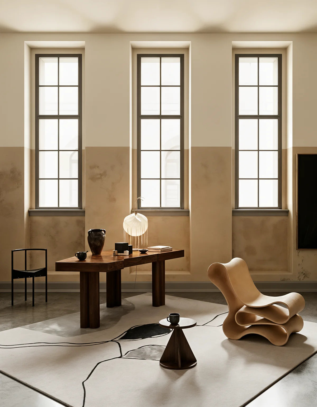 Contemporary Abstract Designer Carpet