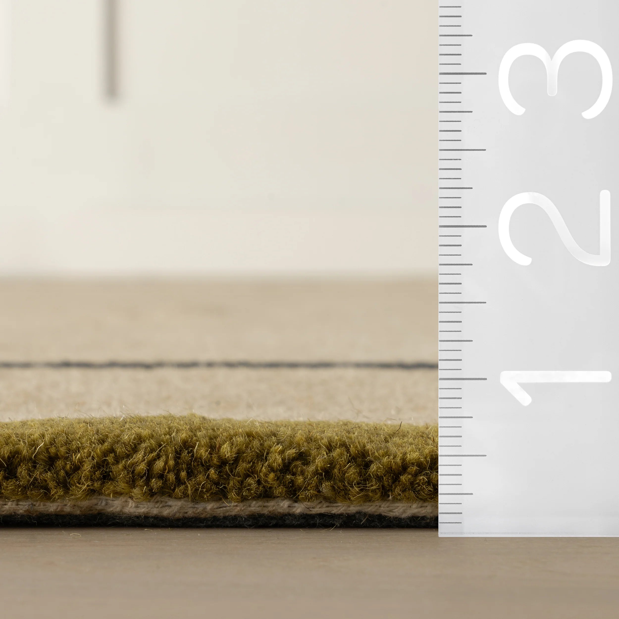 Simple Modern Beige Hand Tufted Carpet