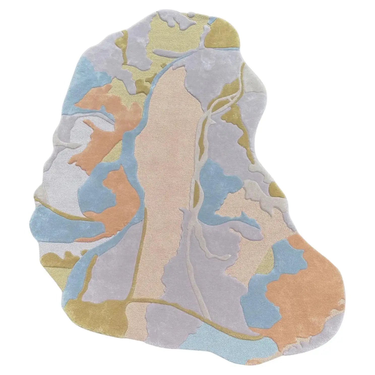 Subtle Flow Abstract Modern Premium Carpet