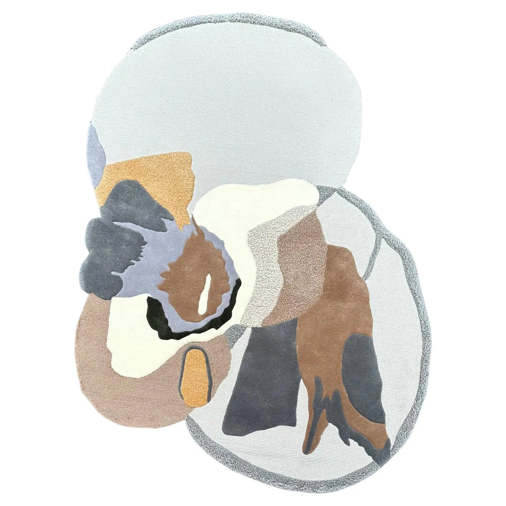 Geometry Organic Form Luxury Area Rug
