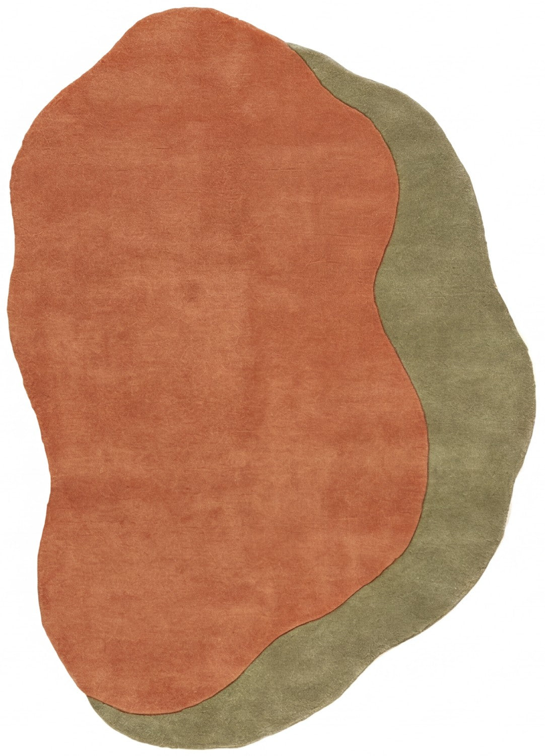 Terra Echo Irregular Wool Rug