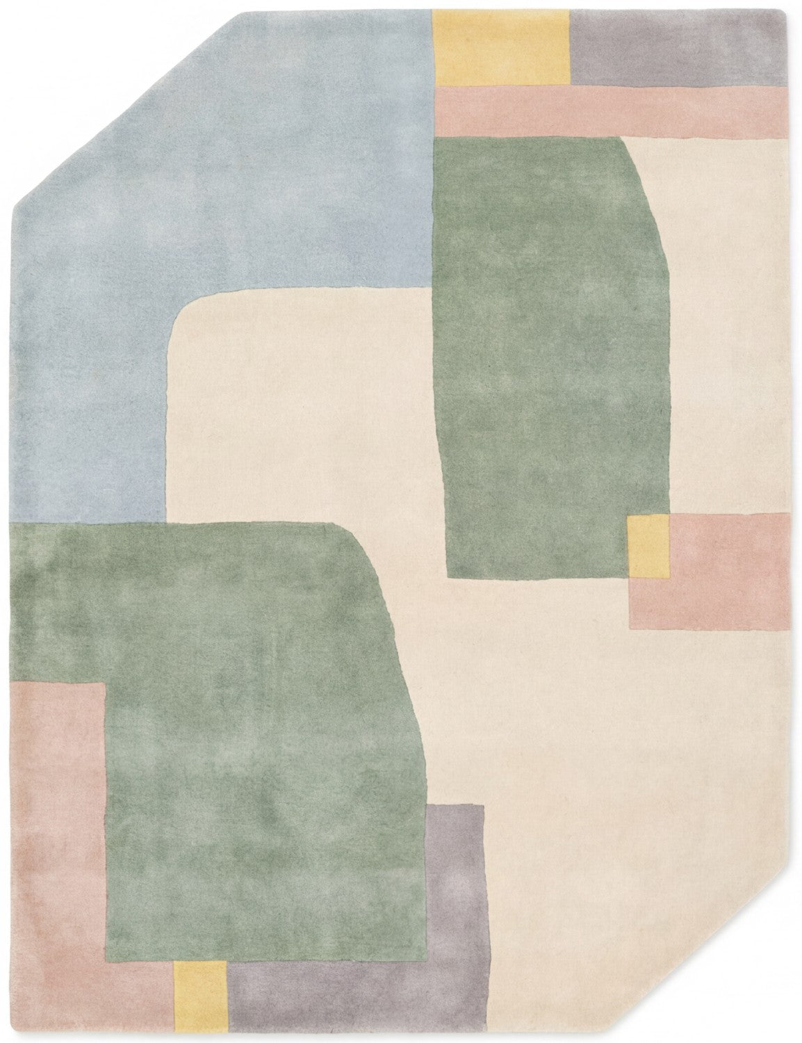 Pastel Vista Wool Rug