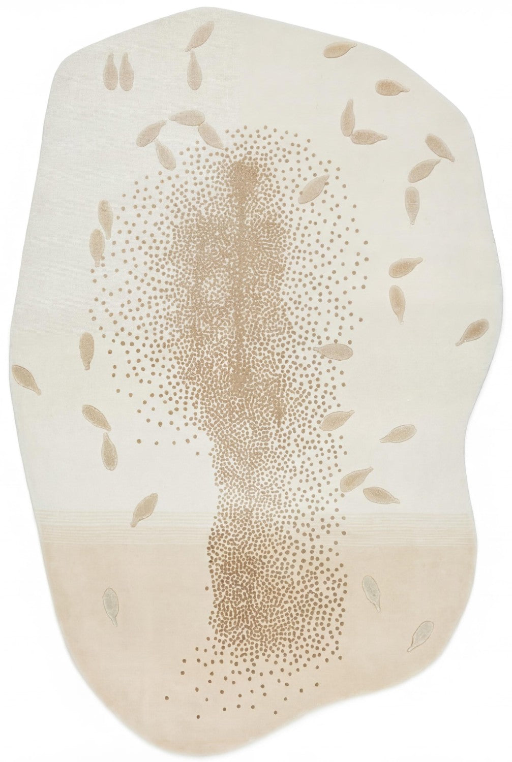 Drifting Seeds Wool Rug