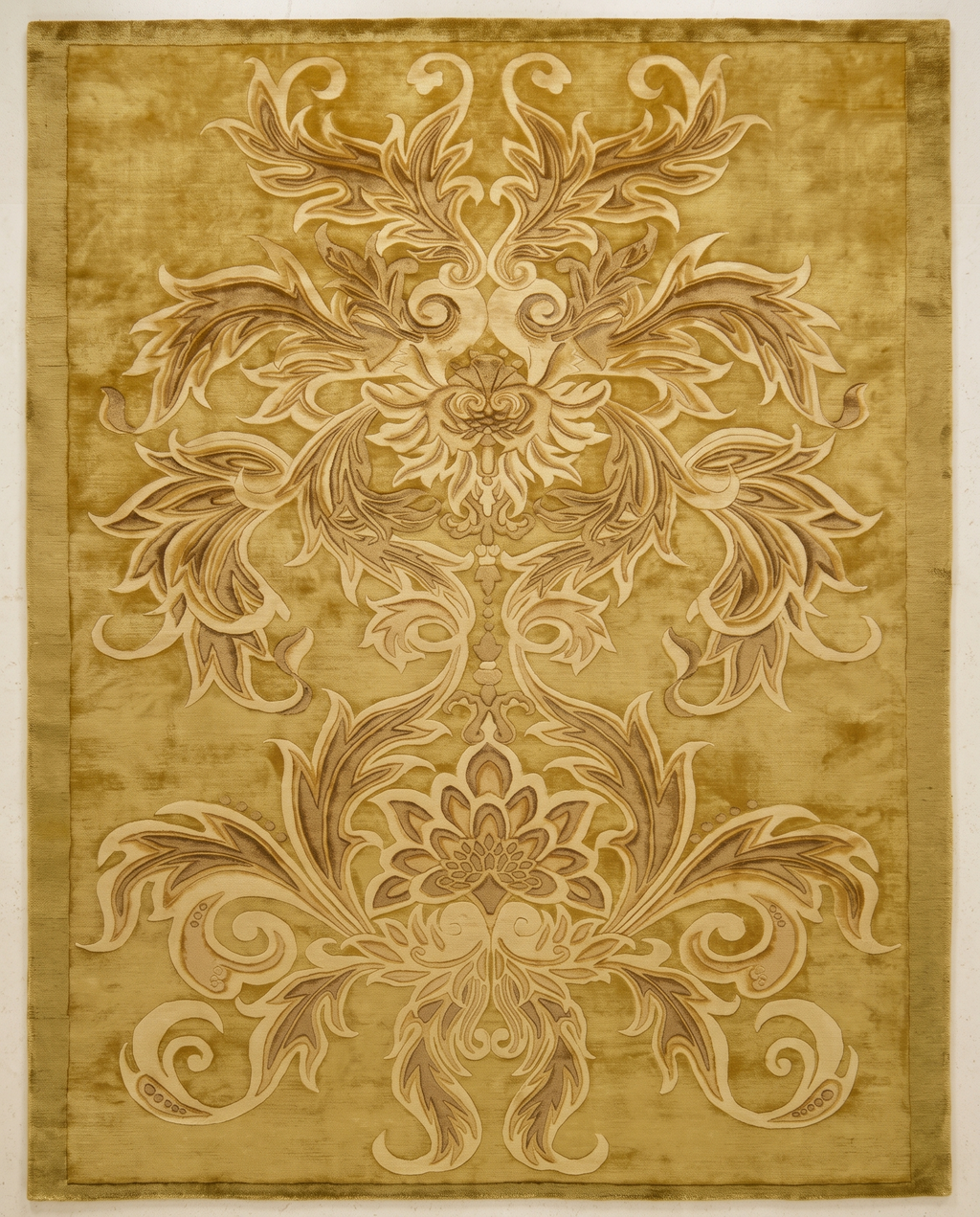 Regal Arabesque Silk Viscose Rug