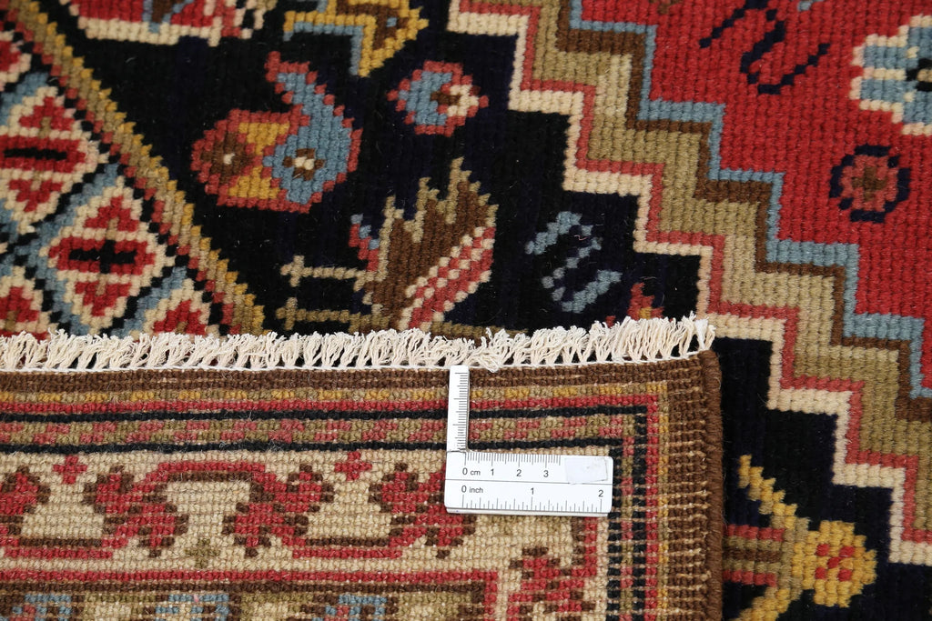 Hand-Knotted Nomadic Shiraz Wool Rug
