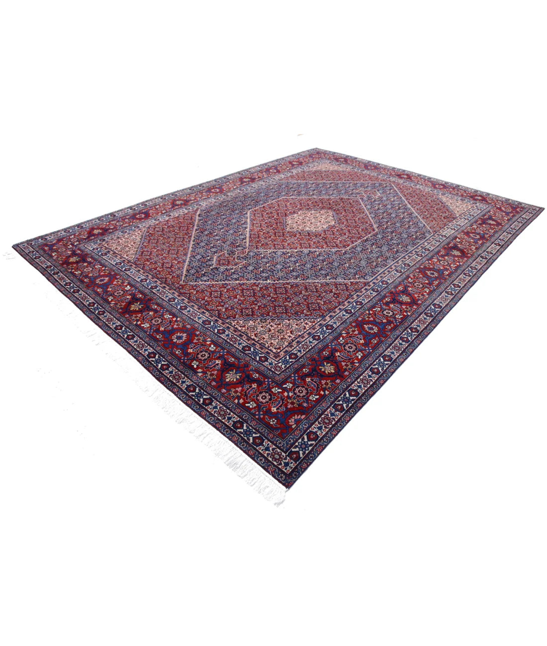 Imperial Tabriz Concentric Diamond Wool Rug