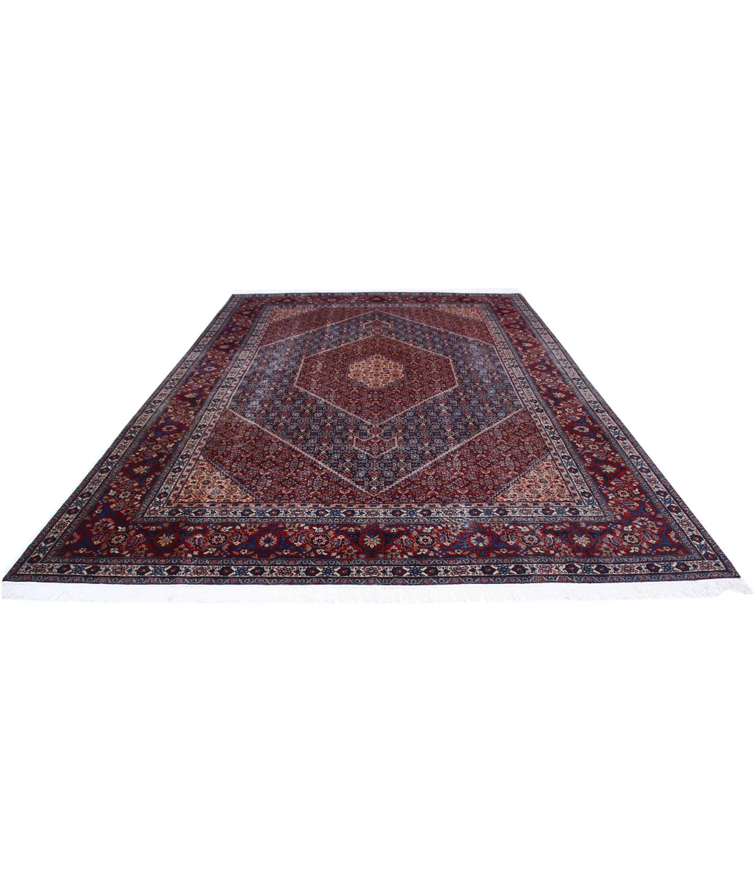 Imperial Tabriz Concentric Diamond Wool Rug