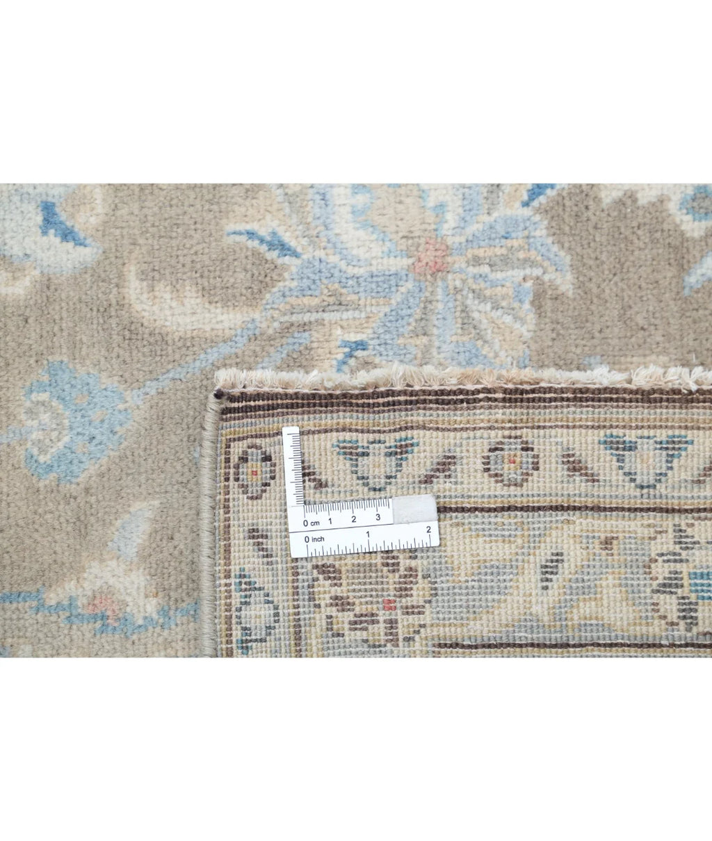 Hand-Knotted Botanical Filigree Wool Rug