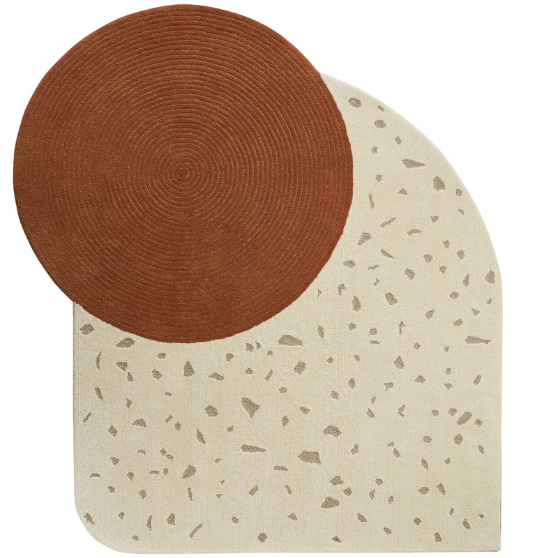 Premium Terrazzo Design Wool Rug