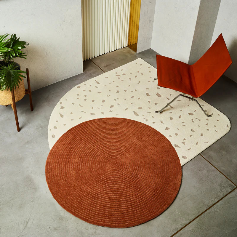 Premium Terrazzo Design Wool Rug