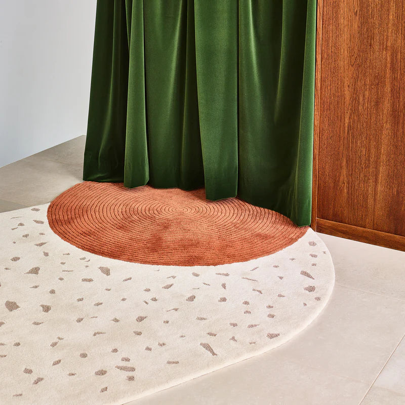Premium Terrazzo Design Wool Rug