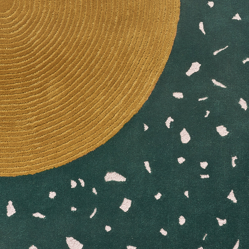 Premium Terrazzo Design Wool Rug