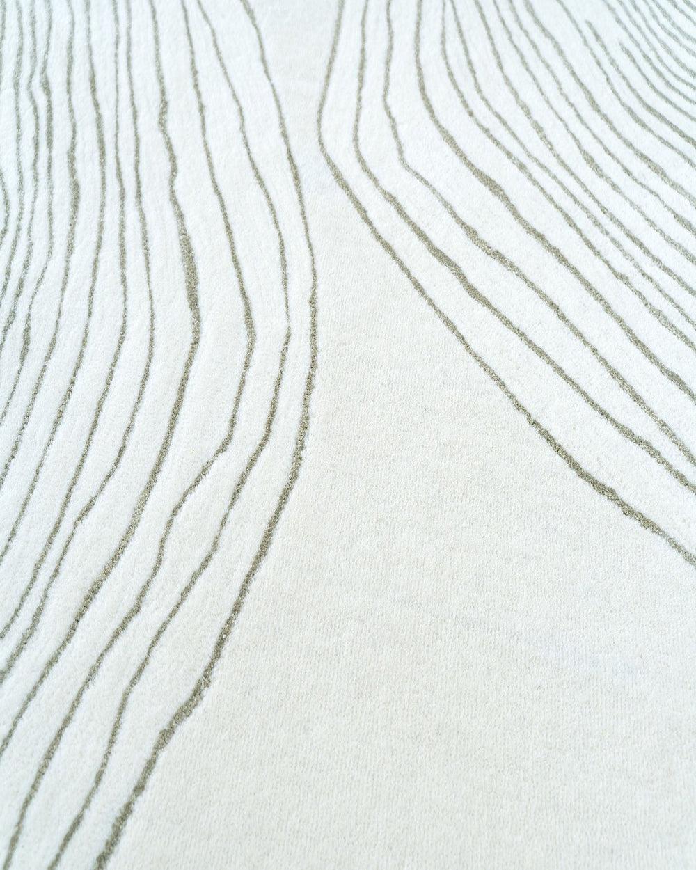 Satori Topographic Wave Handcrafted Viscose Rug