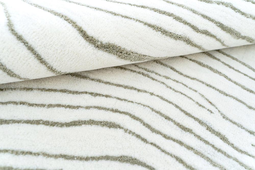 Satori Topographic Wave Handcrafted Viscose Rug