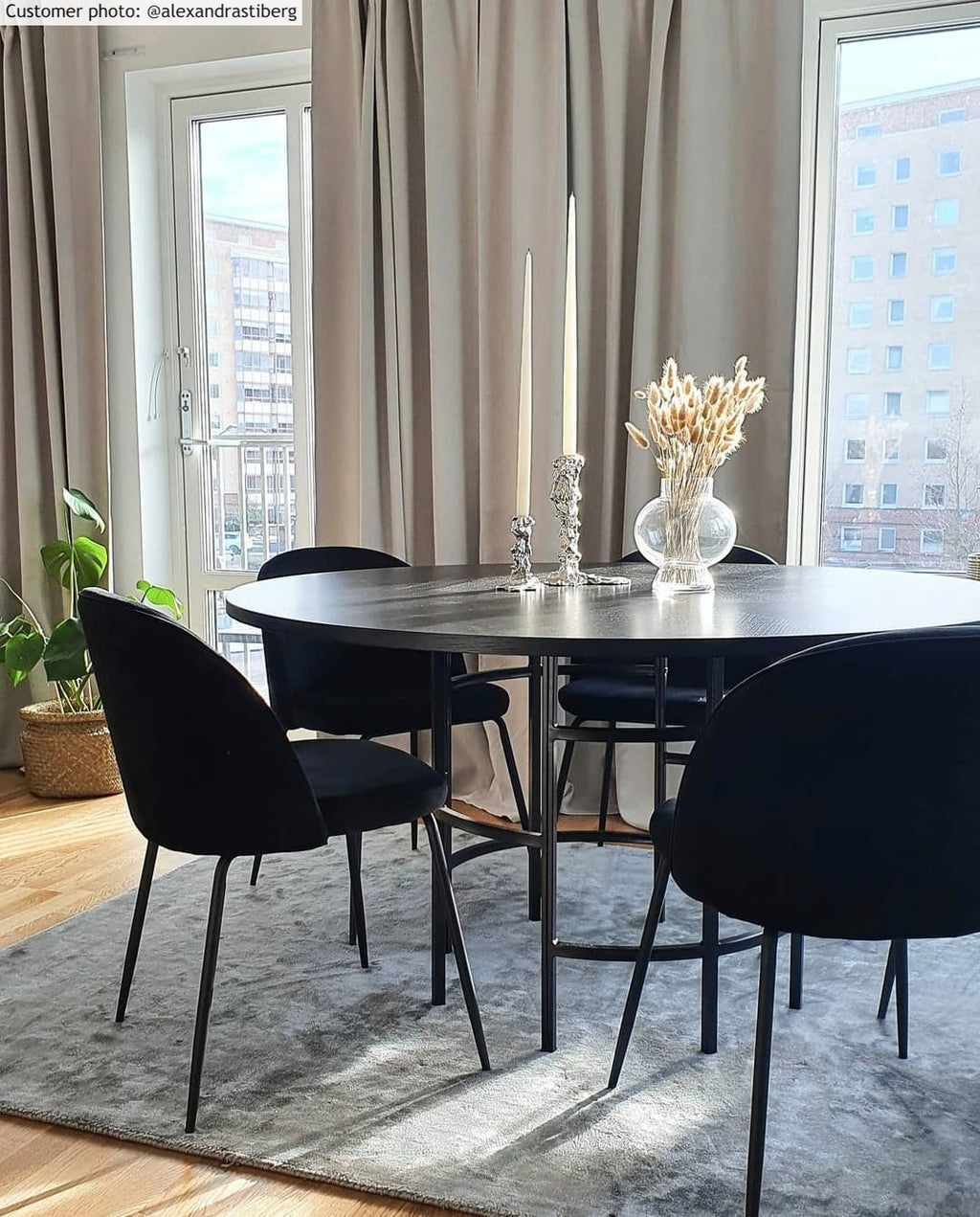 Modern Distressed Silver Grey Bamboo Silk Rug for Living Room