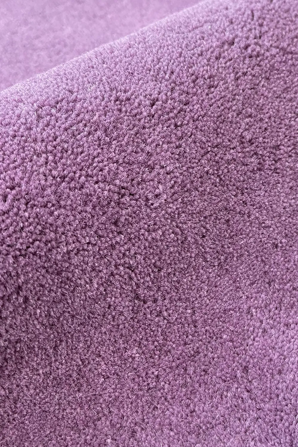 Sculptural Purple Wool Rug