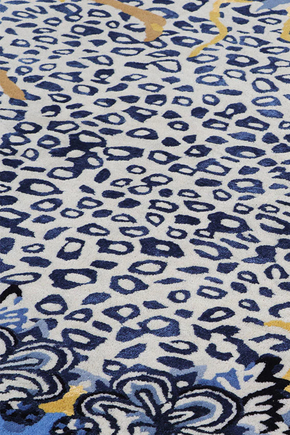 Luxury Wild Bloom Area Rug