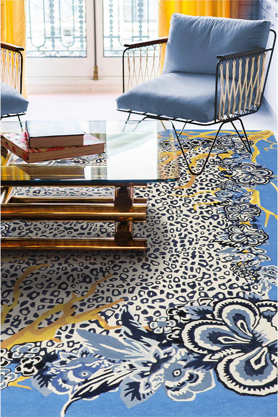 Luxury Wild Bloom Area Rug