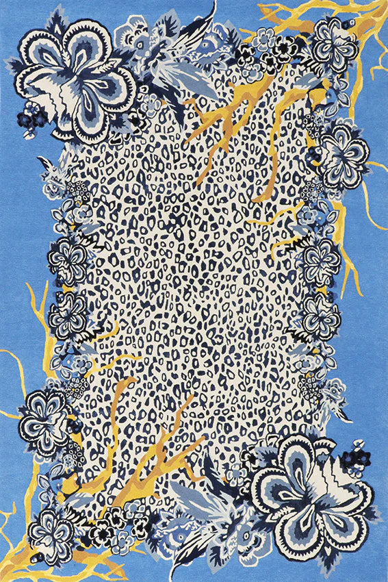 Luxury Wild Bloom Area Rug
