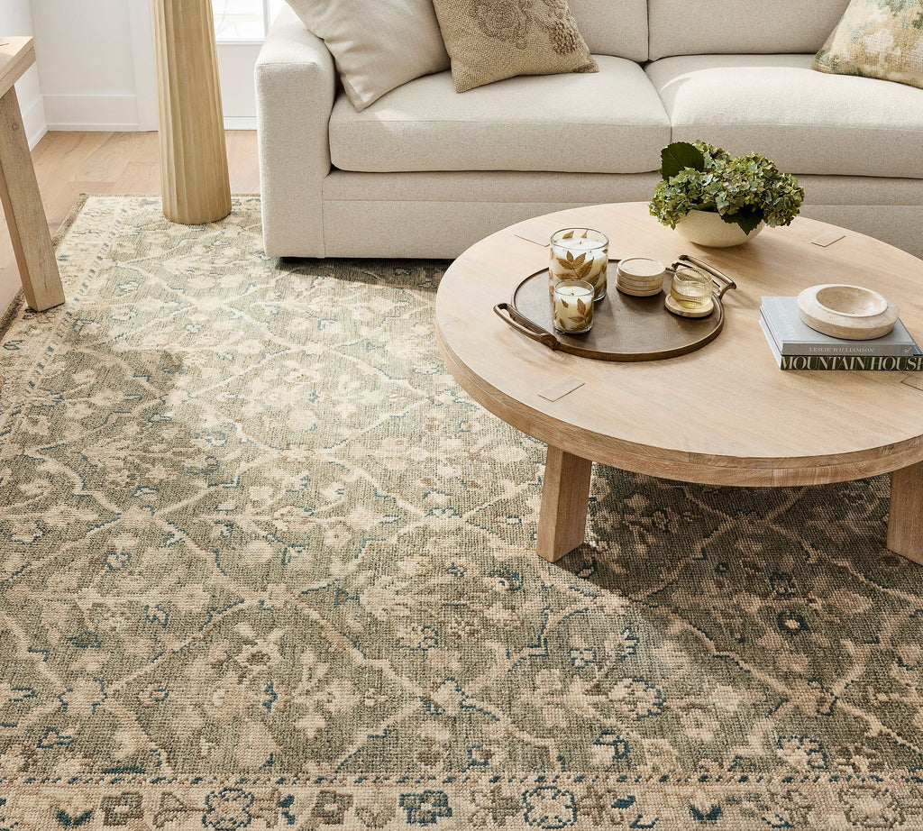 Handmade Wool Trellis Rug