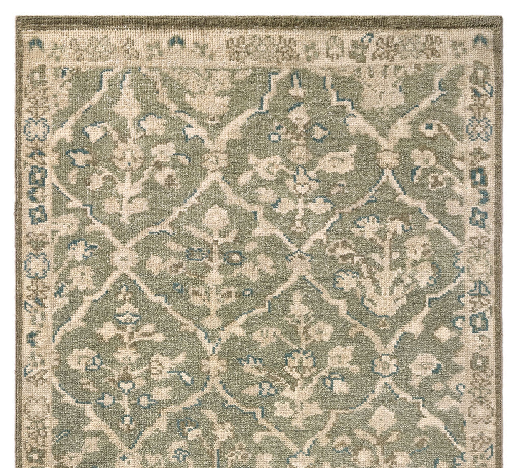 Handmade Wool Trellis Rug