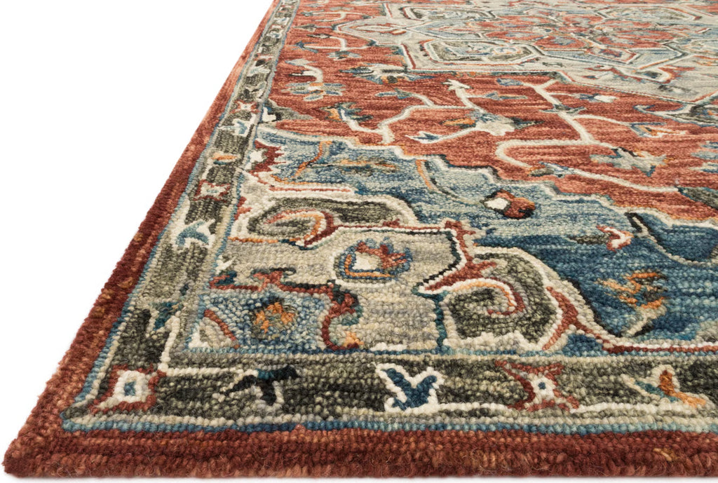 Rust Red Vintage Rug