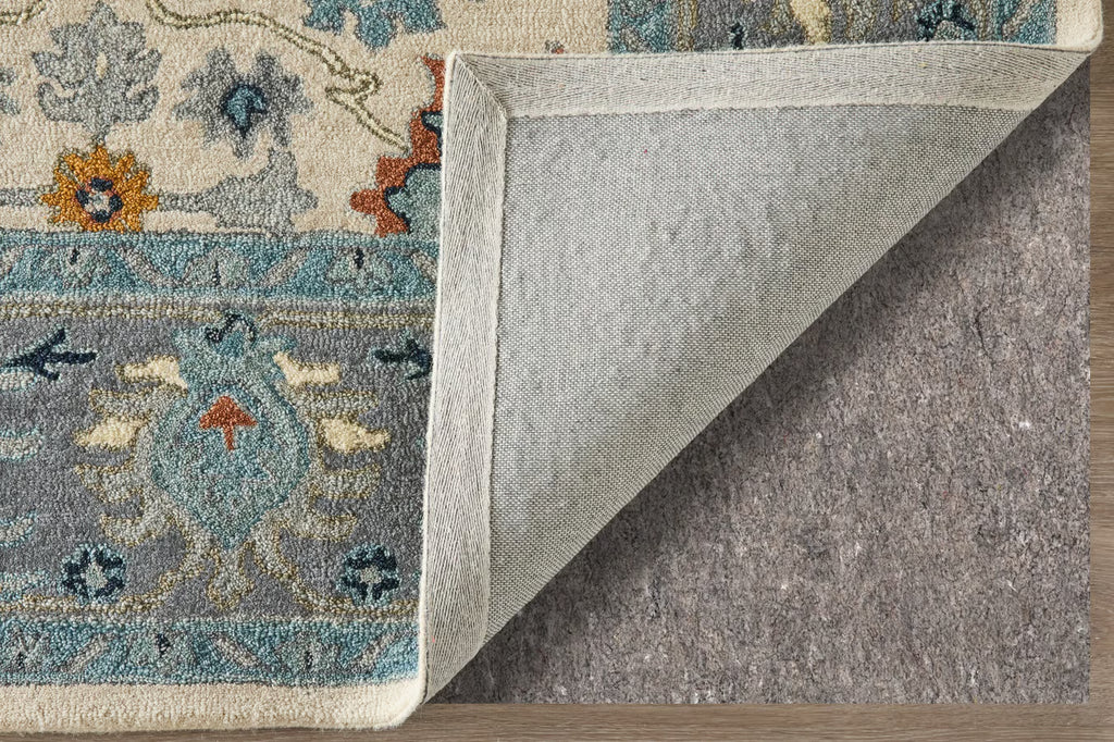 Modern Abstract Ivory Rug