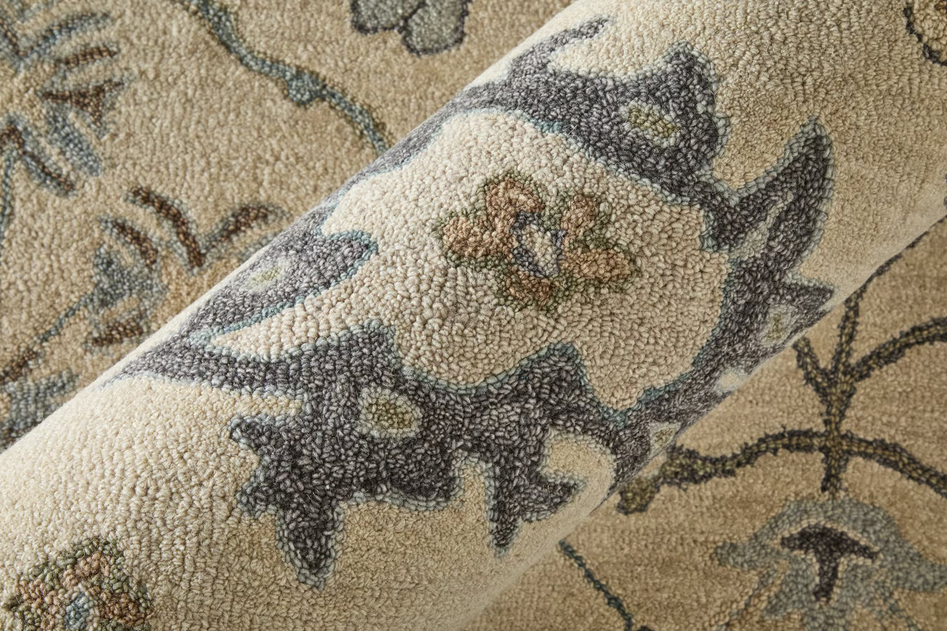 Contemporary Abstract Wool Rug