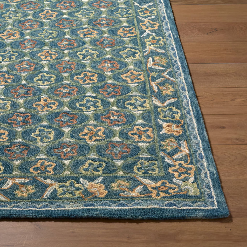Classic Blue Hand Tufted Rug