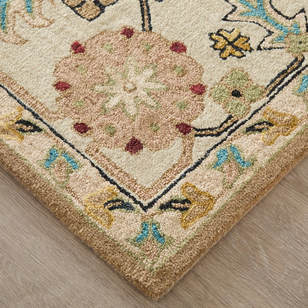 Vintage Tribal Floral Rug
