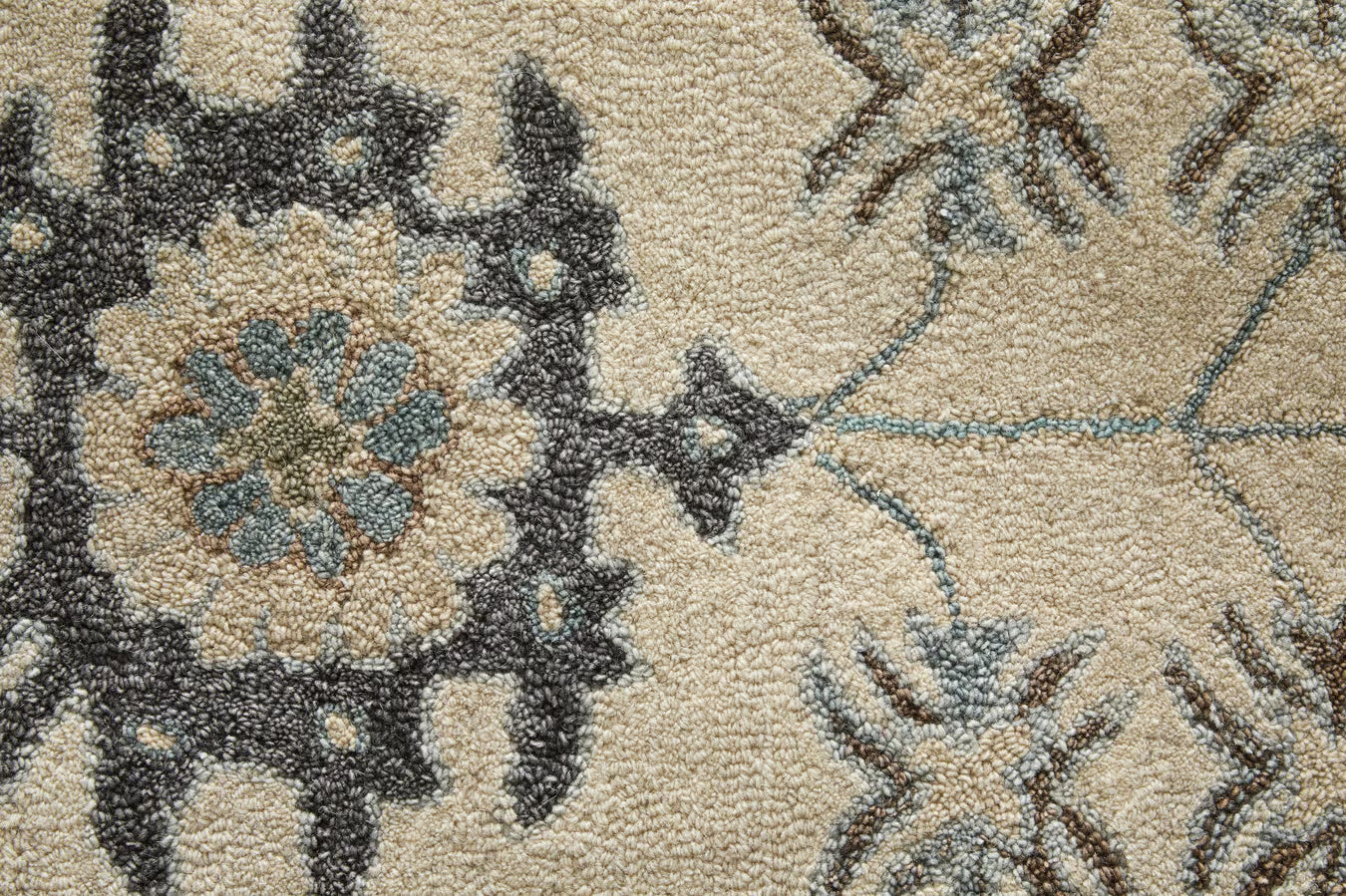 Contemporary Abstract Wool Rug