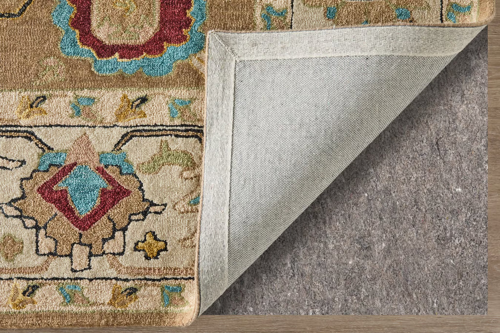 Vintage Tribal Floral Rug