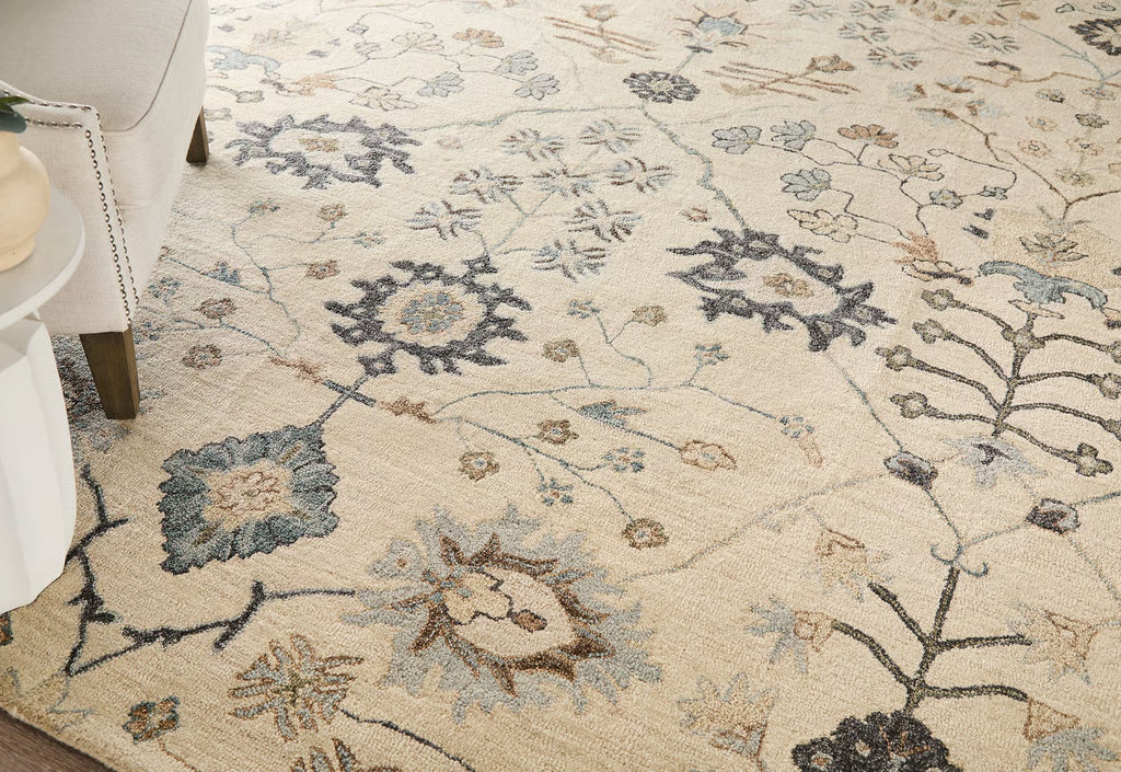 Contemporary Abstract Wool Rug