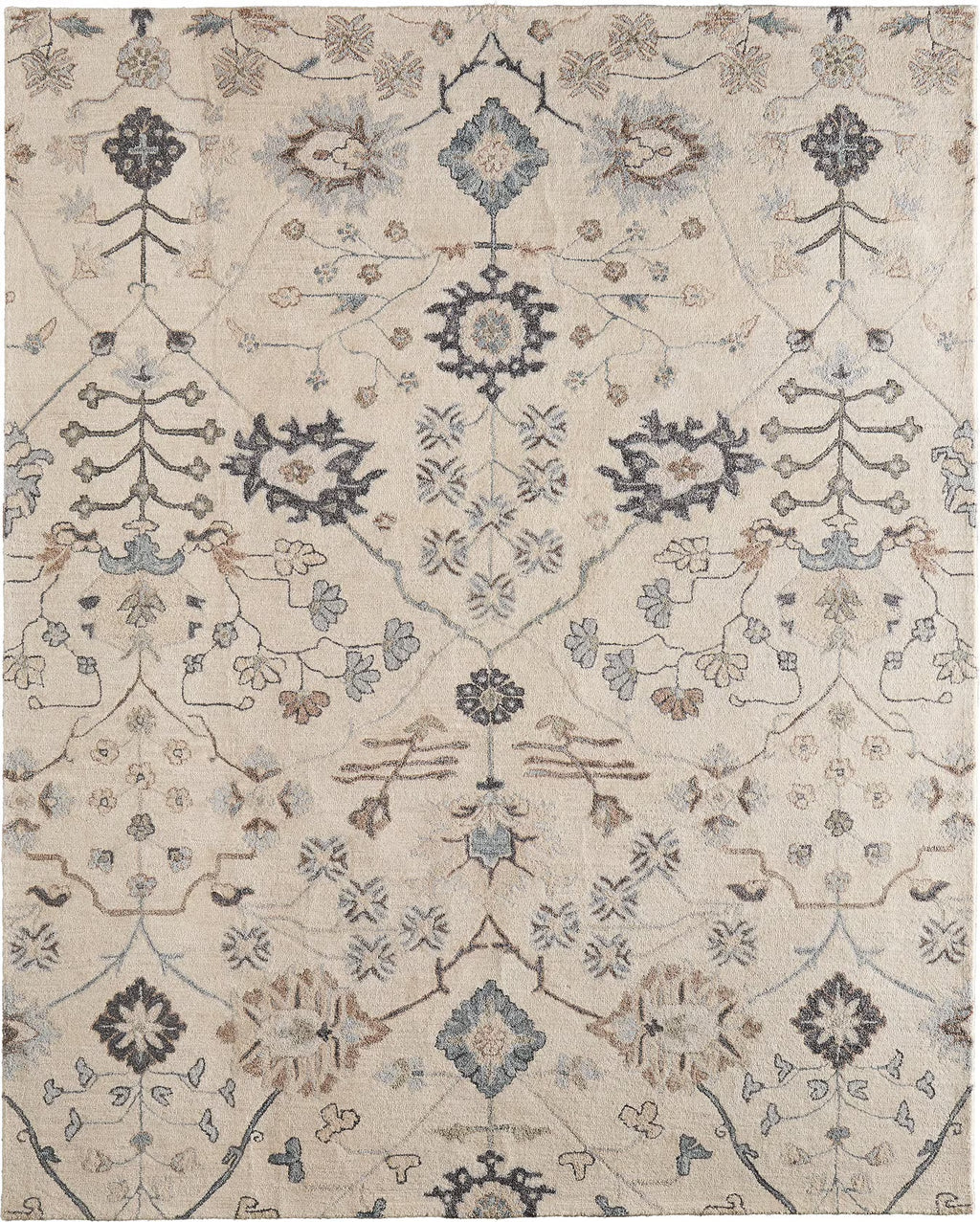 Contemporary Abstract Wool Rug