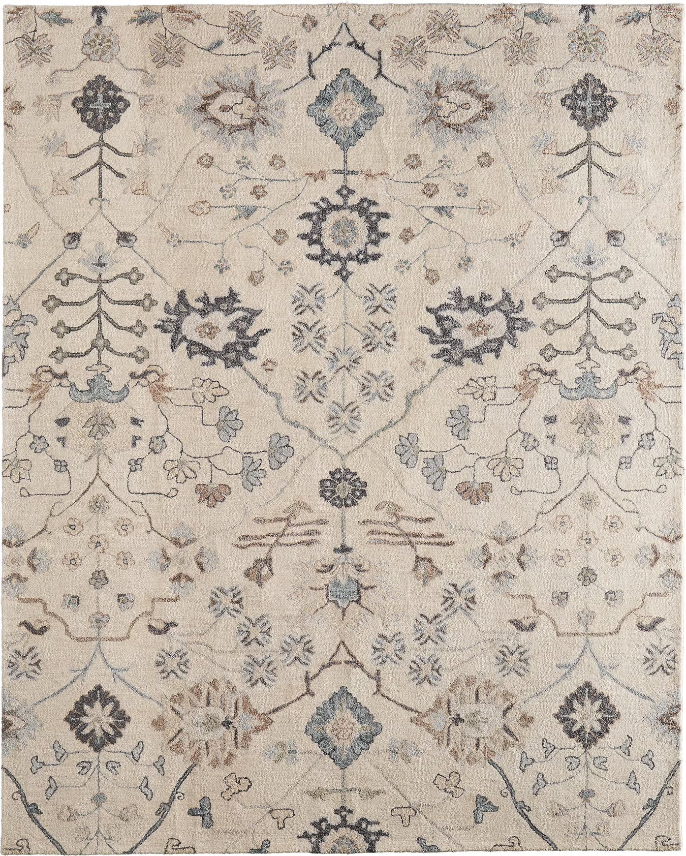 Contemporary Abstract Wool Rug