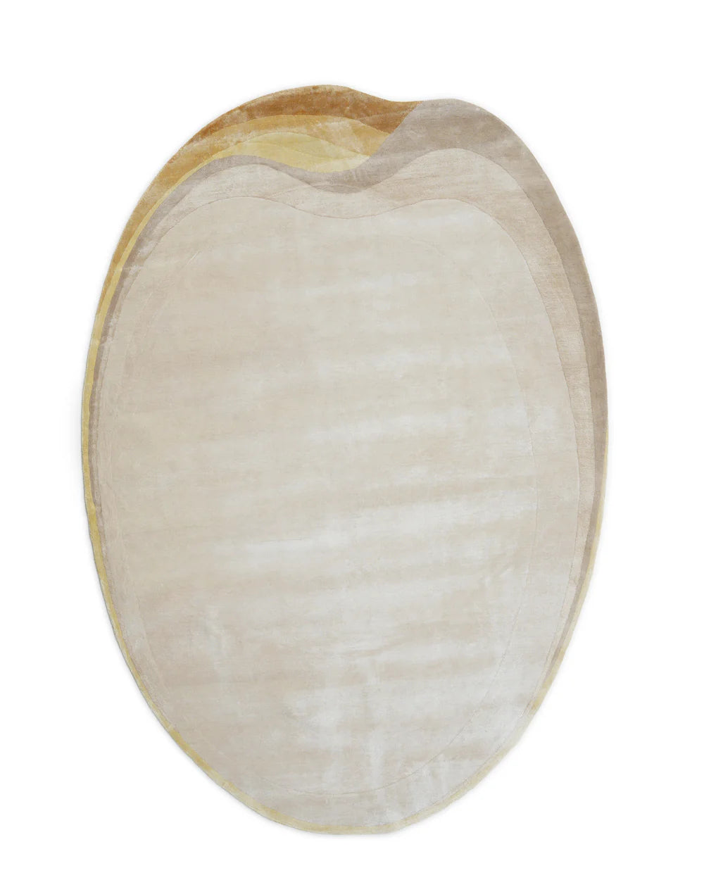 Ivory Horizon Luxury Organic Wool Area Rug