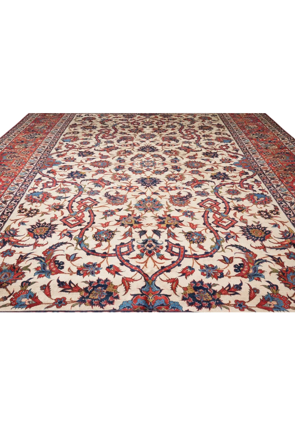 Grand Palace Isfahan Arabesque Wool Rug
