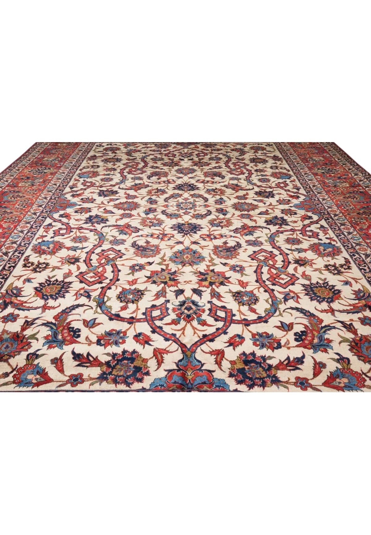 Grand Palace Isfahan Arabesque Wool Rug