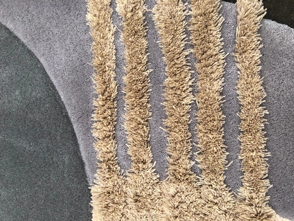 Art Composition Geometric Contemporary Area Rug