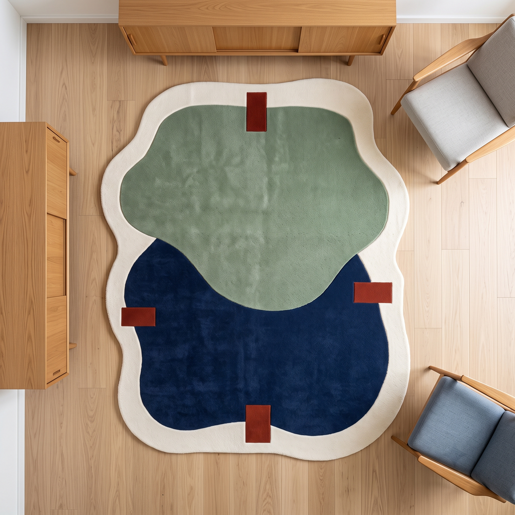 Organic Harmony Hand Tufted Wool Rug