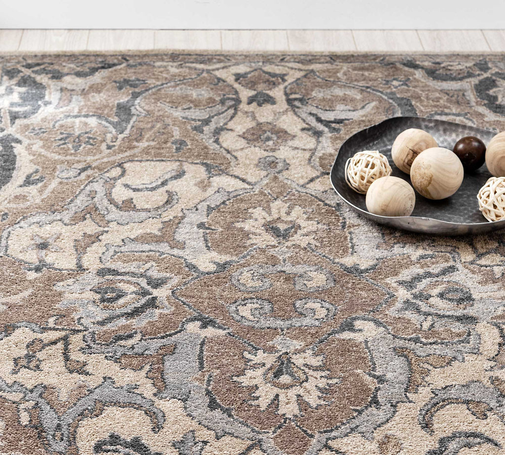 Vintage Persian Hand Tufted Wool Rug