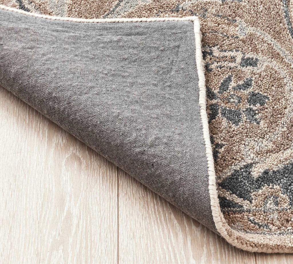 Vintage Persian Hand Tufted Wool Rug