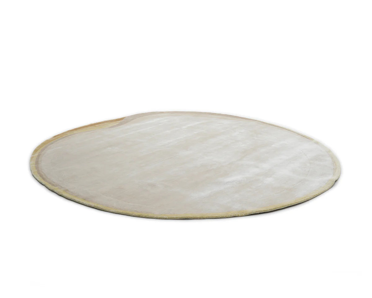 Ivory Horizon Luxury Organic Wool Area Rug
