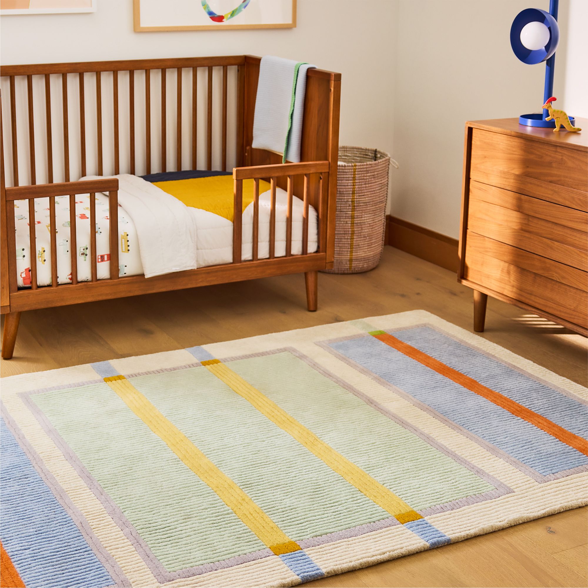 Pastel Horizon Wool Rug